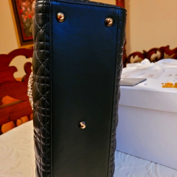 Lady Dior Large Size. EUC - Picture 14 of 17